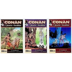 Conan and the Jewels of Gwahlur #1-3 Set Dark Horse Comics 2005 Fantasy NM